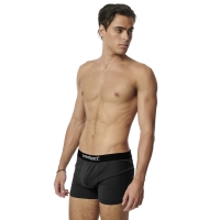 Body Action 3-Pack Boxer Ανδρικά Εσώρουχα Μπόξερ 093309-01 Multicolor